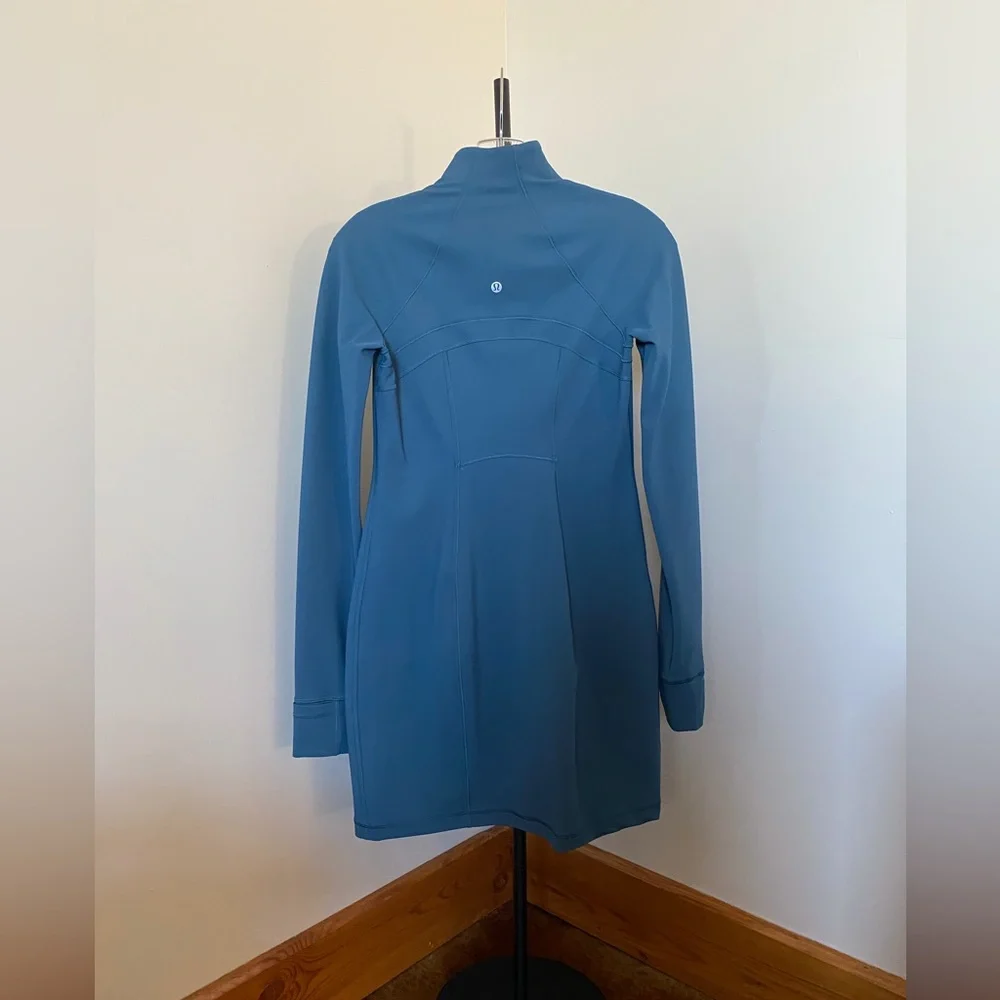 Lululemon Long-sleeve Define Dress Est. XS/4 Blue - Picture 8 of 14